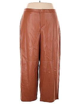 ELOQUII Faux Leather Pants (view 1)