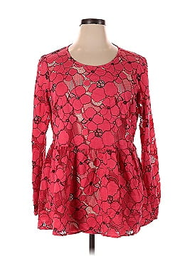 Lane Bryant Long Sleeve Blouse (view 1)