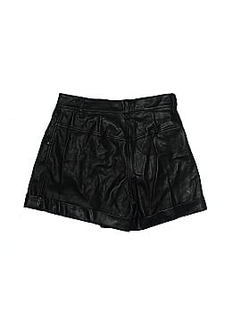 Blank NYC Faux Leather Shorts (view 2)
