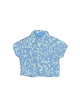 Blue Ginger Short Sleeve Button-Down Shirt (view 1)