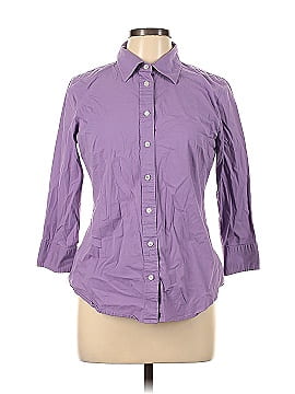 J.Crew Factory Store Long Sleeve Button-Down Shirt (view 1)