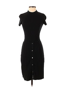 Emporio Armani Navy Button Down Dress (view 1)