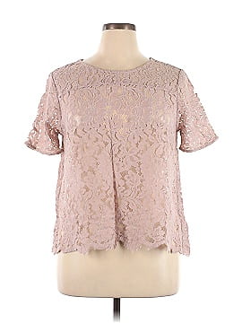 Ann Taylor LOFT Short Sleeve Blouse (view 1)