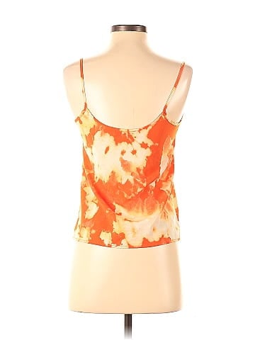 Thakoon Collective Orange Tie Dye Slip Tank (view 2)