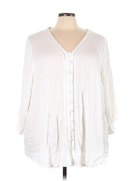 Torrid 3/4 Sleeve Blouse (view 1)