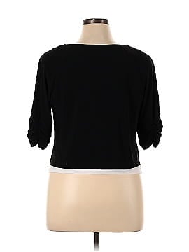 Perceptions Woman 3/4 Sleeve Blouse (view 2)