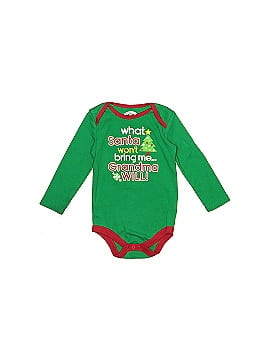 Holiday Time Long Sleeve Onesie (view 1)