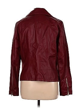 Kenneth Cole New York Faux Leather Jacket (view 2)