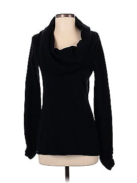 Black Saks Fifth Avenue Cashmere Pullover Sweater (view 1)