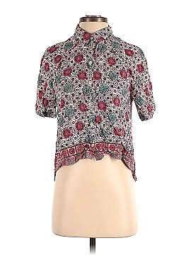 Topshop Short Sleeve Blouse (view 1)