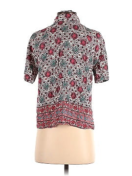 Topshop Short Sleeve Blouse (view 2)