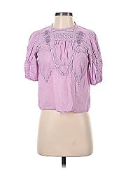 By Anthropologie Short Sleeve Blouse