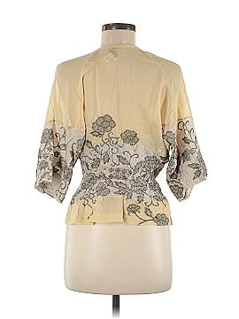 Dries Van Noten Short Sleeve Silk Top (view 2)