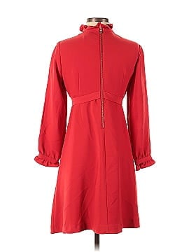 Sail to Sable Red Ruffle Maternity Dress (view 2)