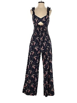 Rebecca Taylor Sleeveless Ivie Floral Jumpsuit (view 1)