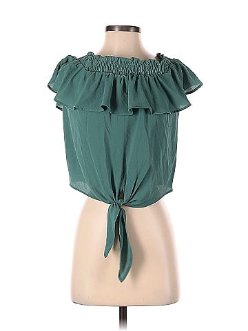 Mint Sleeveless Blouse (view 1)
