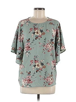 Bobeau Short Sleeve Blouse (view 1)