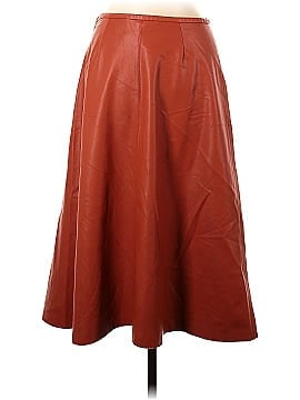 Sally LaPointe Faux Leather Skirt (view 2)