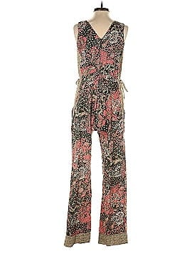 Warm Floral V-Neck Jumpsuit (view 2)