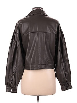 T Tahari Faux Leather Jacket (view 2)