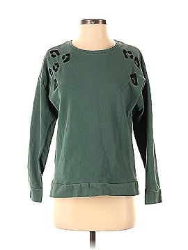 Assorted Brands Emerald Leopard Sweatshirt (view 1)