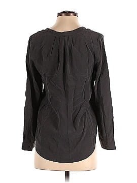 Joie Long Sleeve Silk Top (view 2)