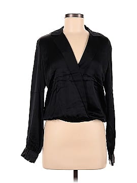 Cami NYC Long Sleeve Silk Top (view 1)