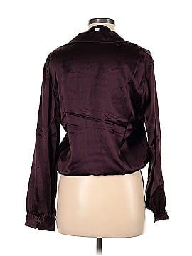 Cami NYC Long Sleeve Silk Top (view 2)