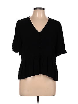 Madewell Short Sleeve Blouse (view 1)