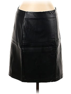 Tribal Faux Leather Skirt (view 1)