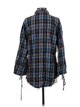 Savage X Fenty Long Sleeve Button-Down Shirt (view 2)