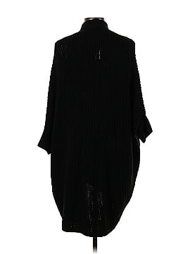 Natori Black Chunky Knit Cardigan (view 2)