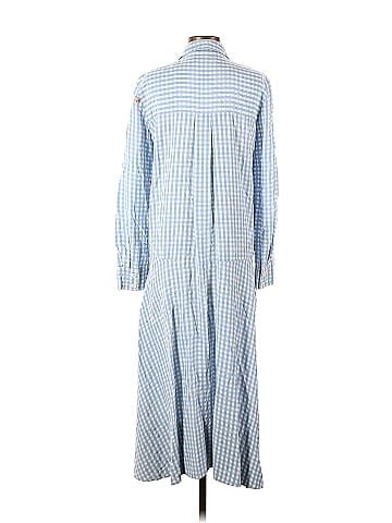 Tibi Blue Gingham Shirtdress (view 2)