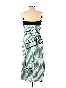 Cedric Charlier Stripe Ruched Dress (view 2)