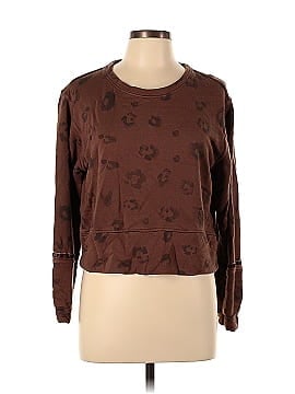 Splendid Corinna Leopard Print Sweatshirt (view 1)