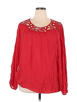 Lane Bryant Long Sleeve Blouse (view 1)