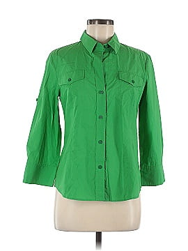 Theory 3/4 Sleeve Button-Down Shirt (view 1)