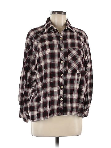 Americanino 3/4 Sleeve Button-Down Shirt (view 1)