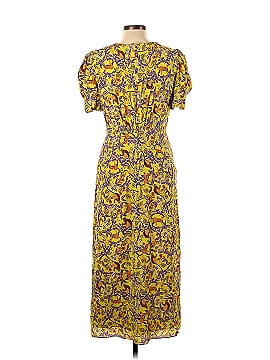 Saloni Yellow Printed Bianca Dress (view 2)