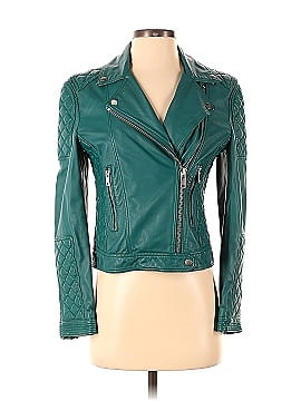 Samantha Sipos Green Quilted Bomber (view 1)