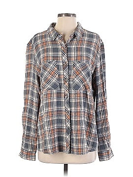 Grace & Lace Long Sleeve Button-Down Shirt (view 1)