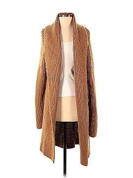 KF/KaufmanFranco Collective Camel Knit Sweater Coat (view 1)