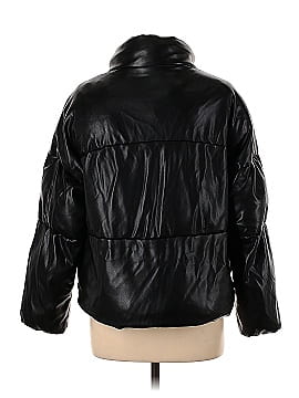 Milly Faux Leather Puffer (view 2)