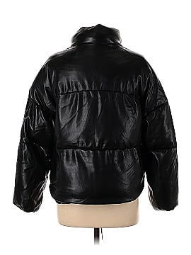 Milly Faux Leather Puffer (view 2)