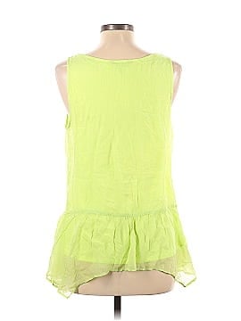 Express Sleeveless Silk Top (view 2)