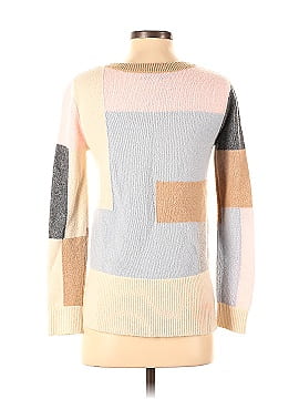 Adam Lippes Collective Patchwork Crew Neck Sweater (view 2)