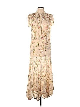 Polo by Ralph Lauren Floral Tie Neck Maxi (view 1)
