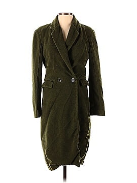 Derek Lam Collective Dark Green Oversized Coat (view 1)