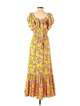 Sachin + Babi Yellow Flutter Sleeve Floral Dress (view 2)