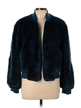 Elizabeth and James Ellington Faux Fur Jacket (view 1)